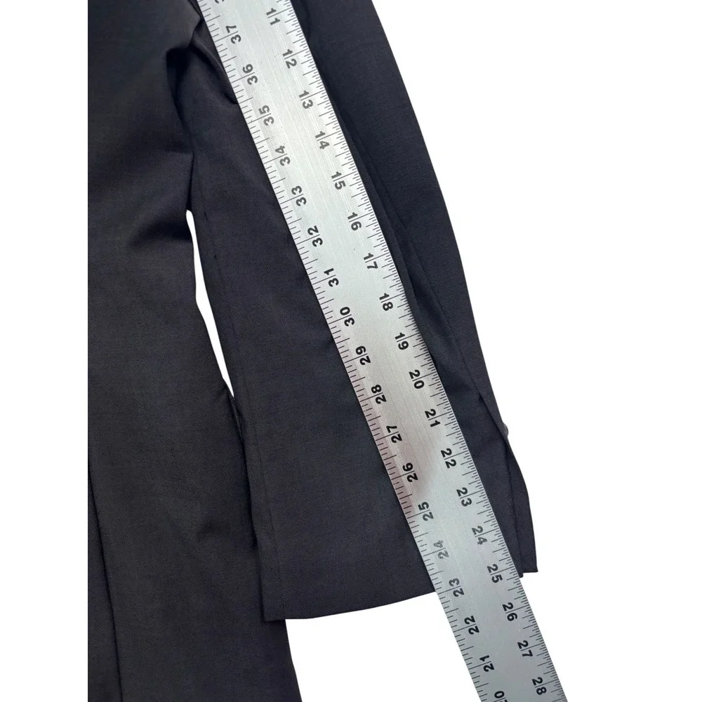 NEW $299 Jos A Bank Traveler 44R Charcoal Blazer Jacket Sport Coat Stretch Wool